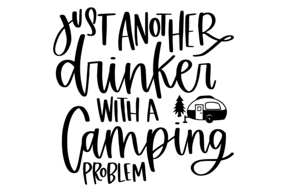 Funny Camping SVG