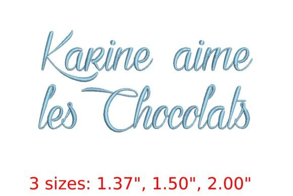 Karine Aime Les Chocolats: Elevate Your Embroidery with Sweet Sophistication