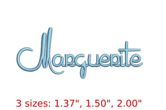 Marguerita Embroidery Font: Adding Whimsy to Your Stitching Projects