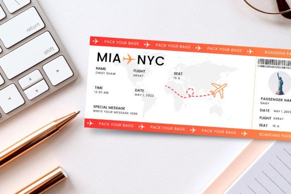 Mastering the Art of Surprise: A Comprehensive Guide to the Canva Editable Boarding Pass Template
