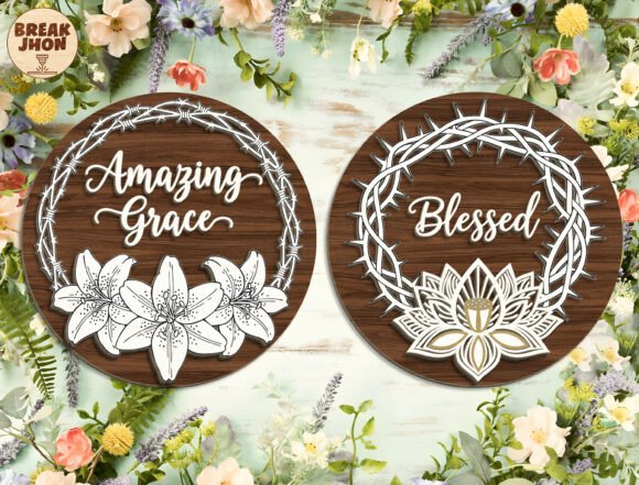 Religious Door Hanger Laser Cut File Svg: Elevating Spiritual Expression Through Precision Craft